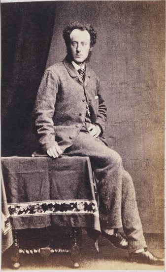 Anonyme, Photogaphie de Sir John Everett Millais