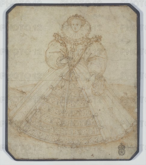 Hilliard, Portrait d'Elisabeth Ière d'Angleterre