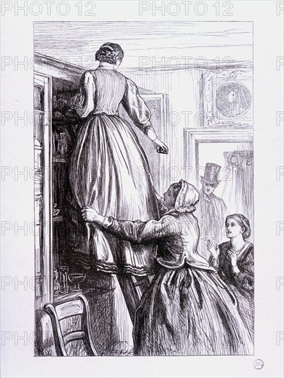 Millais, Illustration issue de La petite maison d'Allington
