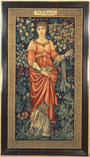 Burne-Jones, Tapisserie représentant Pomone