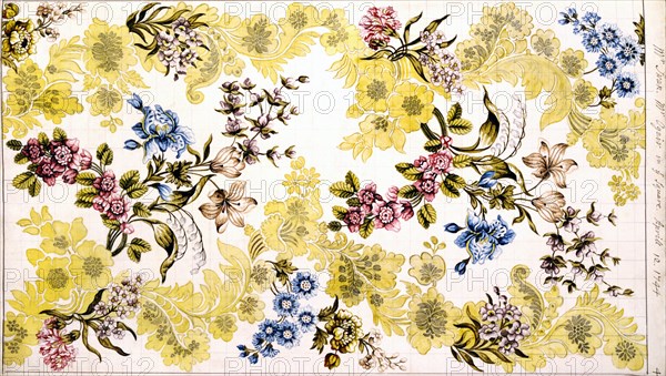 Garthwaite, Design for silk