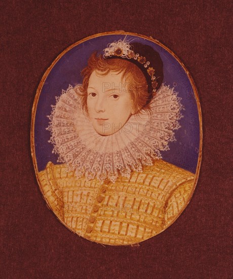 Hilliard, Portrait d'une jeune femme inconnue