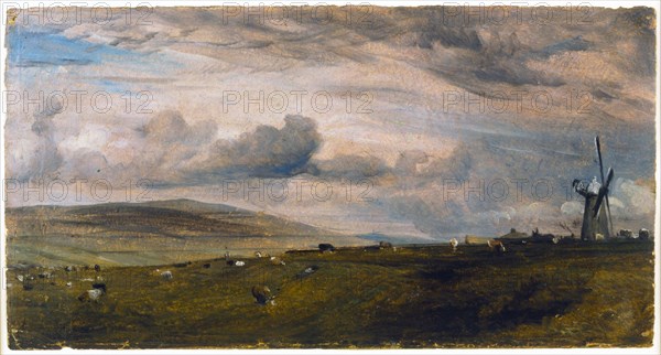 Constable, Moulin à vent près de Brighton