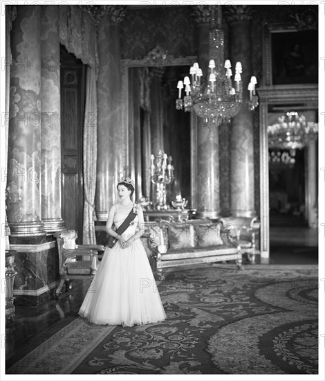 Beaton, la Reine Elisabeth II d'Angleterre, 1968