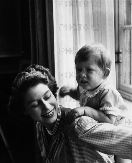 La princesse Elisabeth et le prince Charles