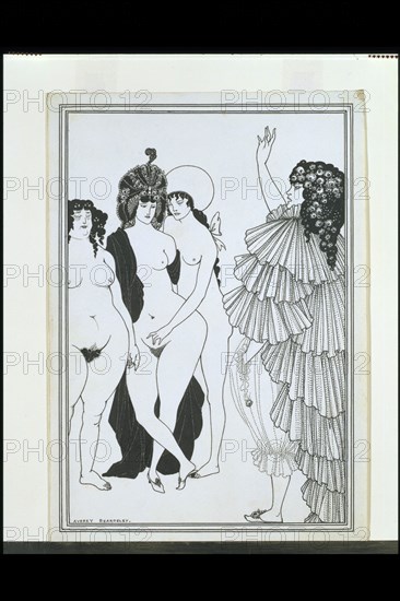 Beardsley, Lysistrata Her Coynte