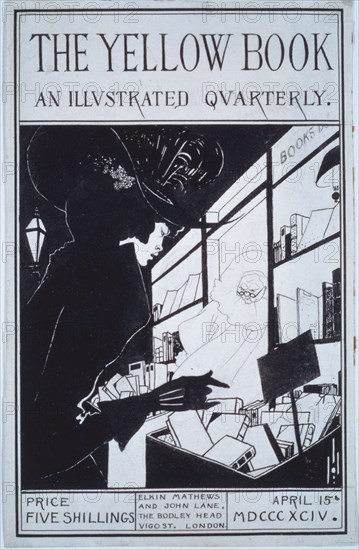 The Yellow Book Prospectus, by Aubrey Beardsley (1872-98). Pen and ink on paper. London, England, 1894.