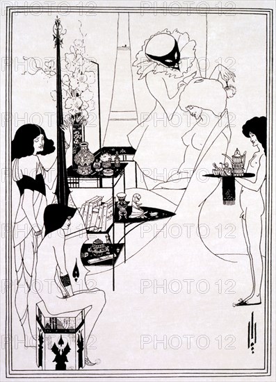 Beardsley, La Toilette de Salomé