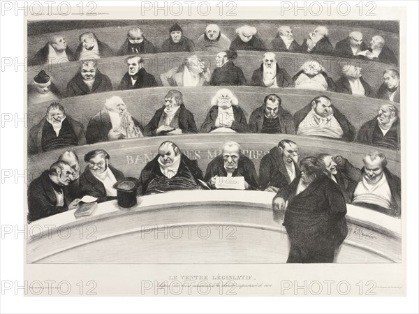 Daumier, Le Ventre Legislatif