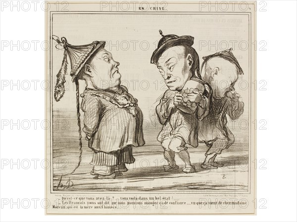 Daumier, Qu'est-ce Vous Avez Là ?...