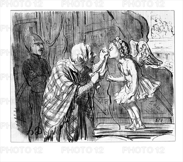 Daumier, L'amour et Sa Mère