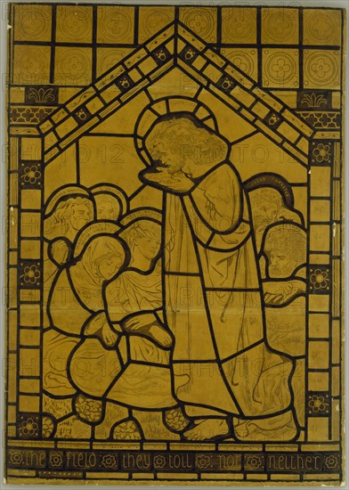 Rossetti, Le Christ instruisant le peuple