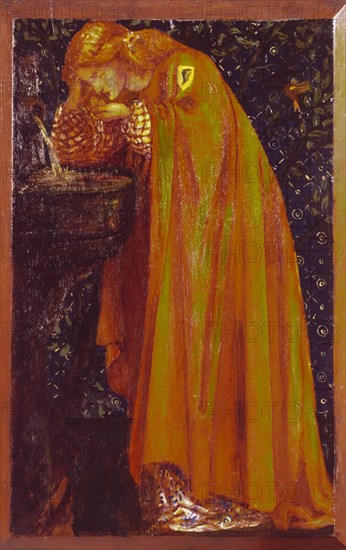 Rossetti, Morris et Burne-Jones, Femme endormie