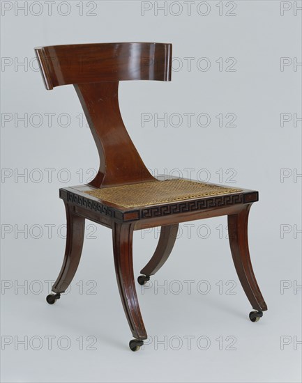 Klismos Chair, by James Newton. England, early 19th century