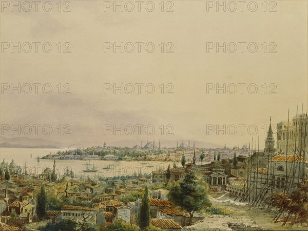 Preziosi, Vue de Constantinople