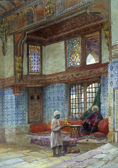 Dillon, Intérieur d'une maison egyptienne