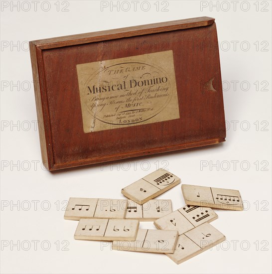 Game of Musical Dominoes. London, 1793