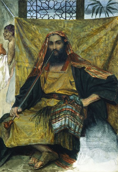Hassam, Arabe en costume traditionnel