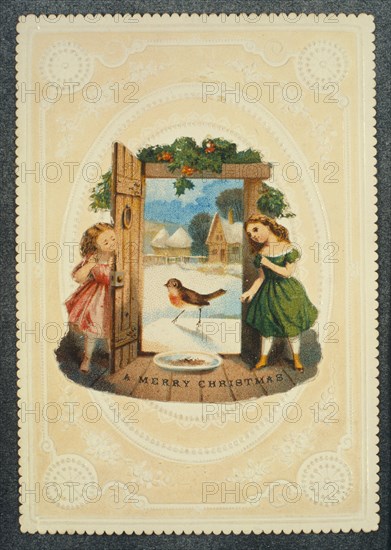 Victorian Christmas Card