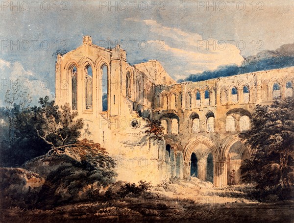 Girtin, L'Abbaye de Rievaulx