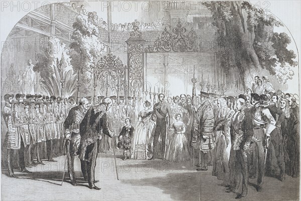 Inauguration de la Grande Exposition de 1851