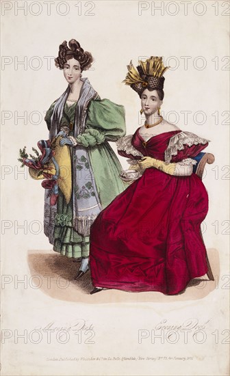 Robe du matin et du soir. England, 1891