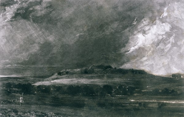 D'après Constable, Lucas, Old Sarum