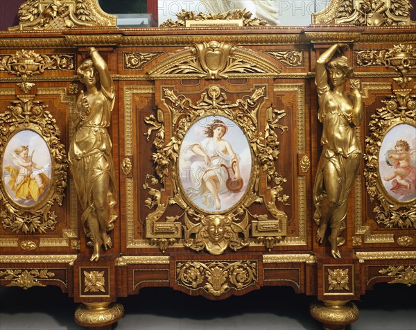 Cabinet conçu par Alexander Eugène Prignot