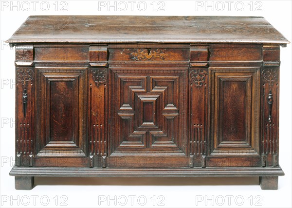 Oak Chest. England, c.1640-70