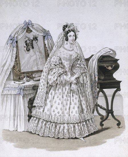 Robe de jeune mariée