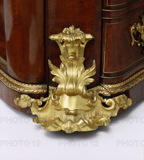 Library Commode. Fonthill Splendens, Wiltshire, England, mid-18th century