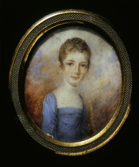 Peale, Jeune fille à la robe bleue