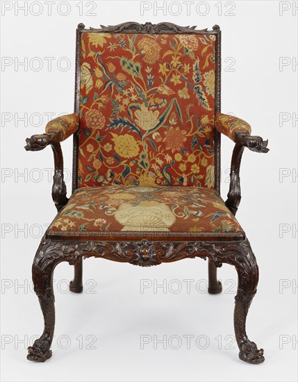 Fauteuil anglais du 18e siècle