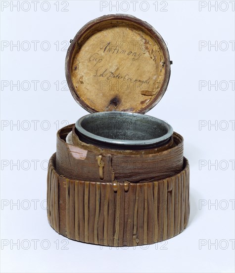 Antimony cup, by The Antimony Cup Ltd. Peterborough, England, 18th century
