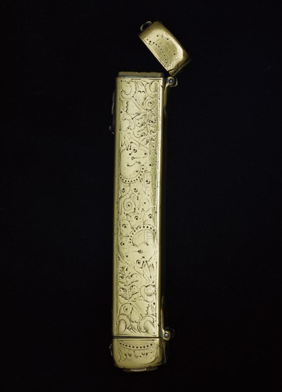 Sealing Wax Case, by Madin or Maden. Sheffield, England, 1657