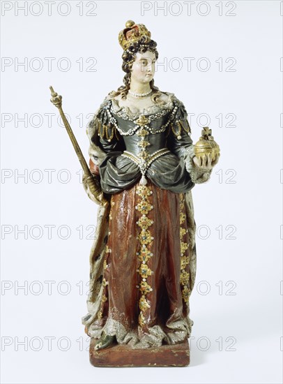 Queen Mary II, by John Nost the Elder . England, late 17th century
