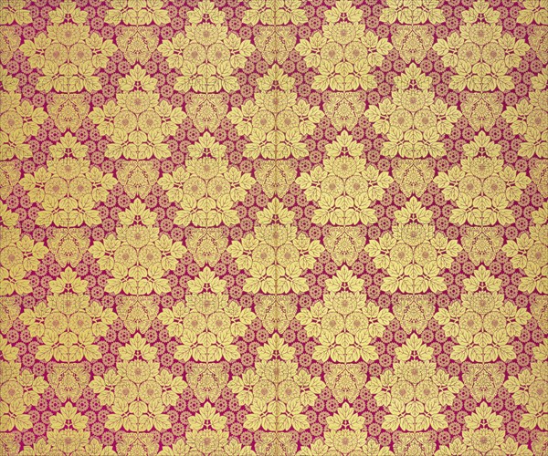 Furnishing Fabric, by E.W. Godwin. London, England, late 19th century