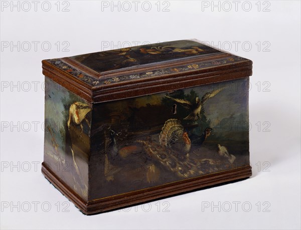 Tea Canister, by Marmaduke Cradock. London, England, 17th-18th century