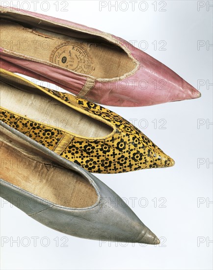 Women's Shoes. Britain,  c.1790