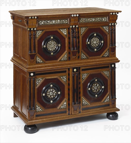Chest of Drawers. England, 1653