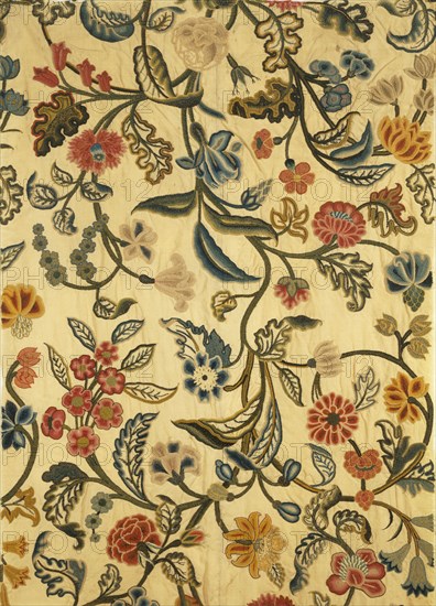 Curtain. England, 18th century