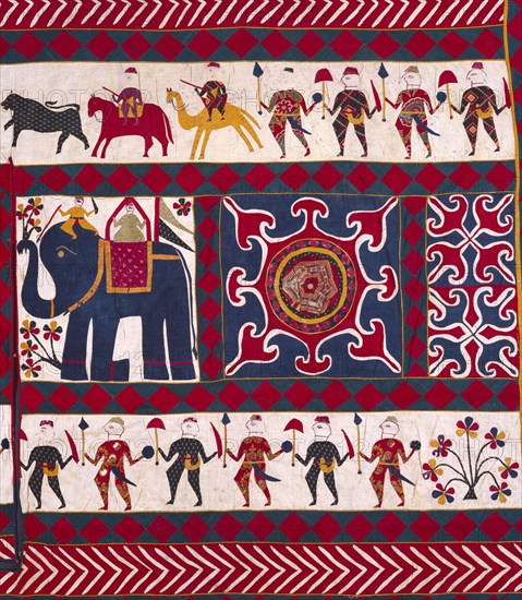 Wall Hanging.  Saurashtra, Gujarat, India, 20th century