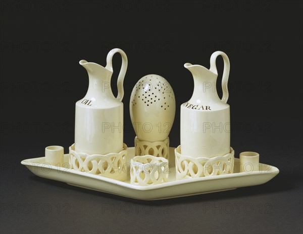 The Wedgwood Cruet Set, by Wedgwood. England, late 18th century
