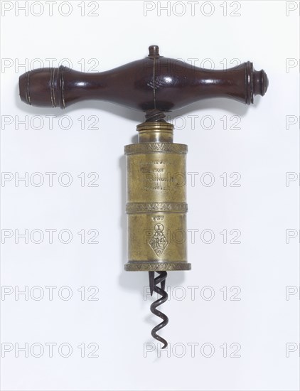 Corkscrew, by Robert Jones & Sons. Birmingham, England, 1882