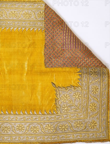 Saddlecloth. North India, 19th century