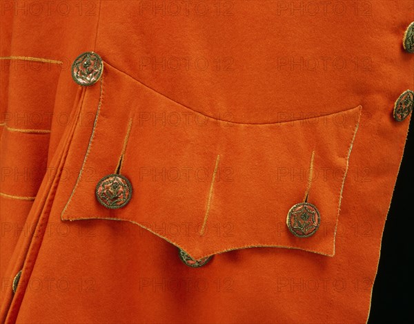 Coat, detail. France, 18th century