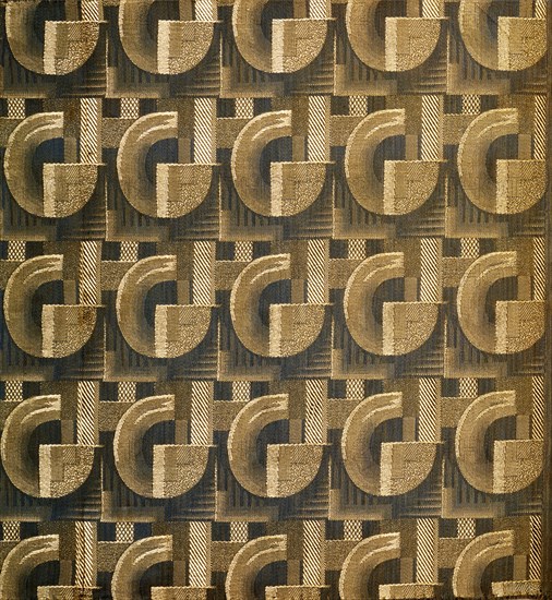 Art Deco furnishing fabric, by Betty Joel Ltd. France, 1928