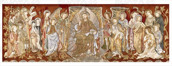 Altar frontal, by John Loughborough Pearson. England, early 20th century