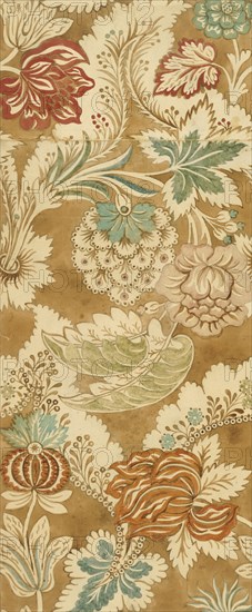 Design for woven silk, by Anna Maria Garthwaite. London, England, mid-18th century