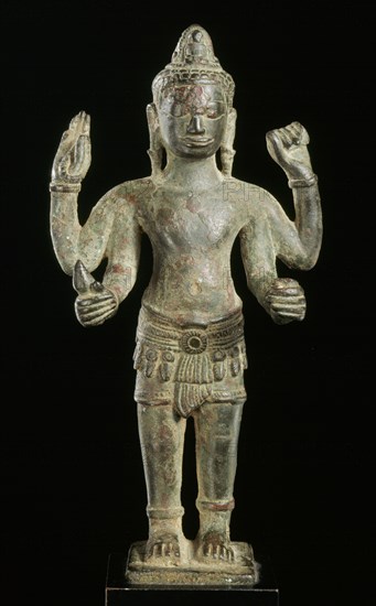 Standing Bodhisattva. Khmer, Cambodia, 12th-13th Century A.D.